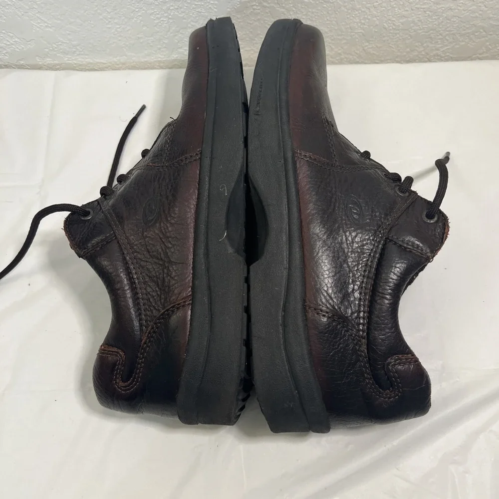 Weather Walkers Dexter Shoes Mens 13 Casual Oxford Brown Leather Lace Up Moc VTG